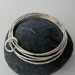 Debs bangle stack