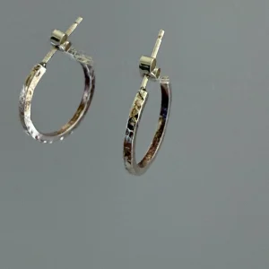 Small hoop earrings